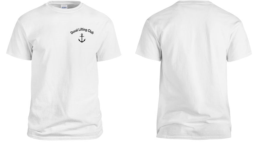 Duval Lifting Club White T